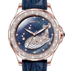 Invicta Ocean Voyage Wildflower Whale Quartz Watch